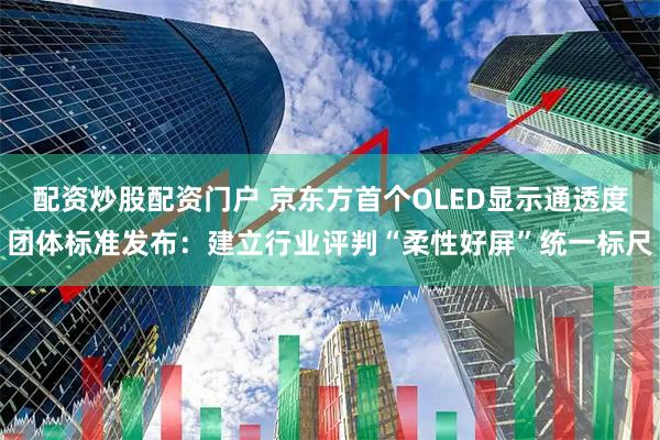 配资炒股配资门户 京东方首个OLED显示通透度团体标准发布：建立行业评判“柔性好屏”统一标尺